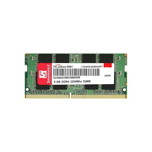 Simmtronics 8GB DDR4 3200MHZ SODIMM