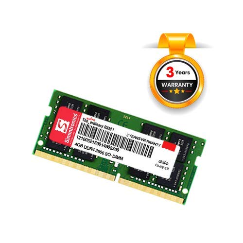 Simmtronics 4GB DDR4 2666MHz Laptop RAM