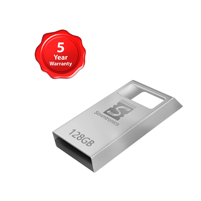 Simmtronics128GB USB DRIVE (TEENY) METAL BODY