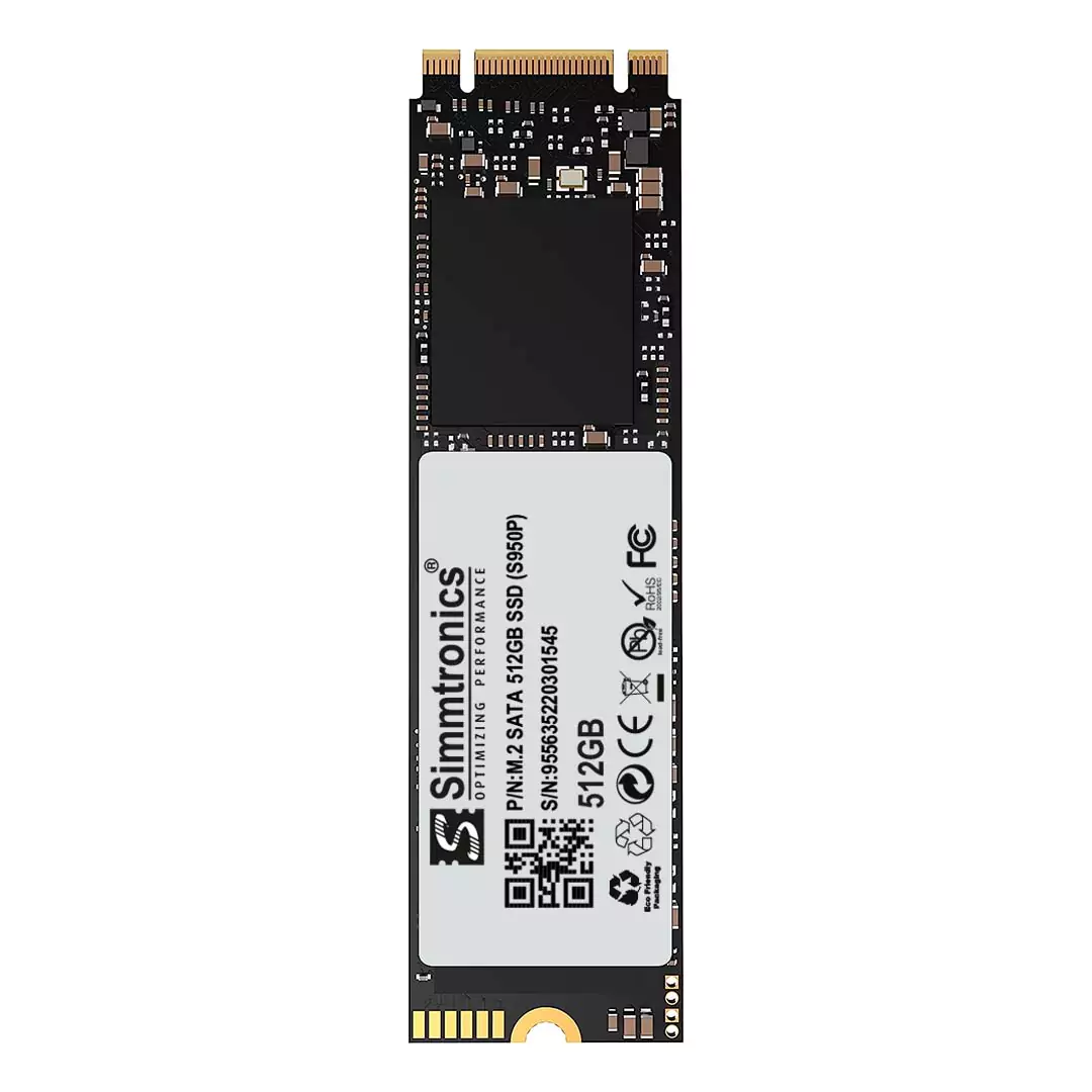 Simmtronics 512GB M.2 Sata Solid State Drive – SSD (S950P)